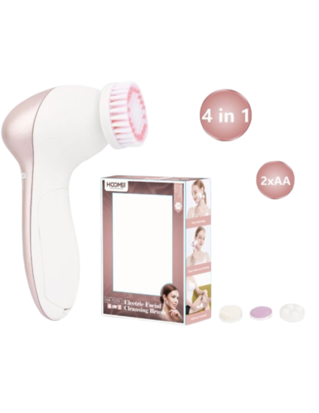 Spazzola Pulizia Viso Elettrica 4in1 Hoomei HM-7520Y Batteria