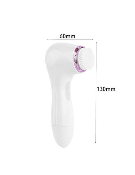 Spazzola Facciale per Pulizia Viso Elettrica Massaggio 360° Scrub Viso HM-7532W