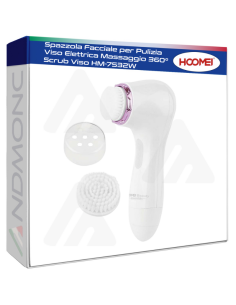 Spazzola Facciale per Pulizia Viso Elettrica Massaggio...