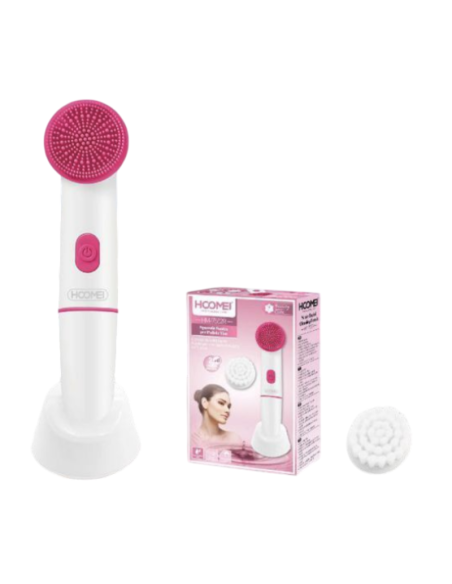 Spazzola Pulizia Viso Elettrica Hoomei HM-7552R Sonic 2 Modalità Impermeabile