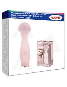 Spazzola Pulizia Viso Elettrica Hoomei HM-7578R Silicone...