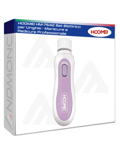 HOOMEI HM-7542 Set Elettrico per Unghie - Manicure e...