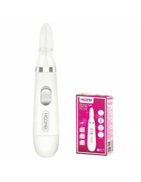 HOOMEI HM-7328 Set Manicure Elettrico Unghie Brillanti Esfolia Leviga Lima