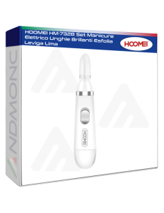 HOOMEI HM-7328 Set Manicure Elettrico Unghie Brillanti...