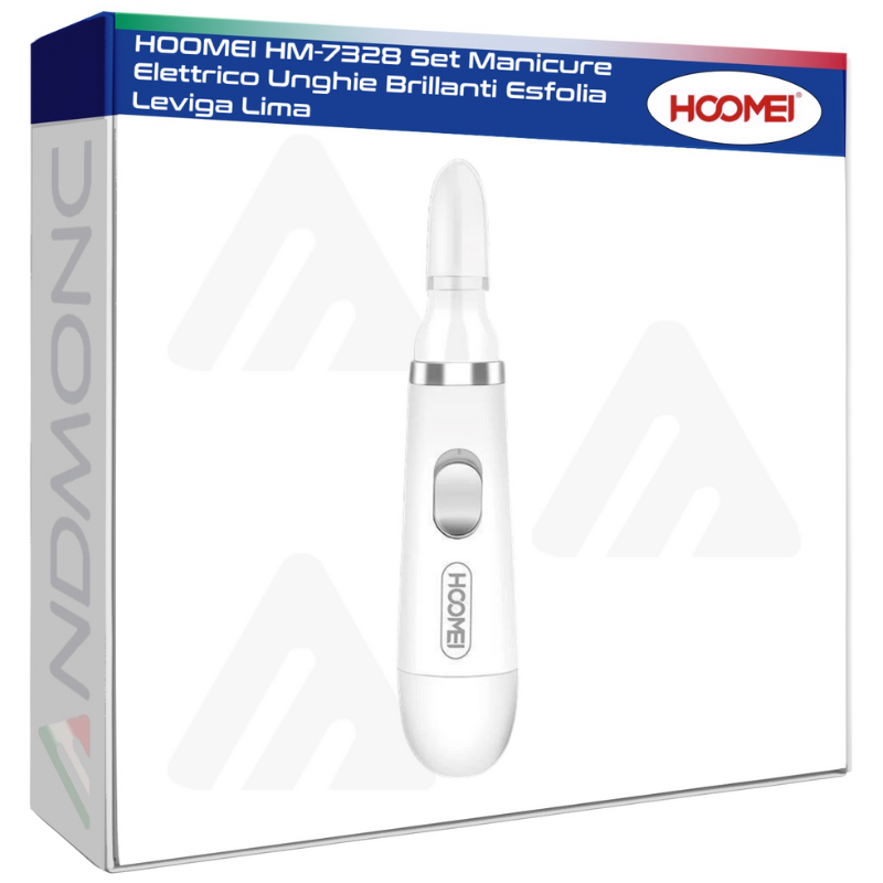HOOMEI HM-7328 Set Manicure Elettrico Unghie...