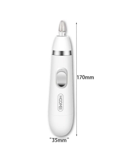 HOOMEI HM-7325 Set Manicure Pedicure Elettrico Unghie Brillanti Esfolia Leviga