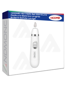 HOOMEI HM-7325 Set Manicure Pedicure Elettrico Unghie...
