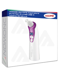 HOOMEI HM-7375 Aspiratore Punti Neri 5 Livelli USB 4...