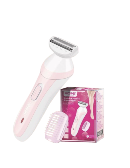 HOOMEI HM-7566R Rasoio Elettrico Ricaricabile Potente Delicato Pelle 8 Ore