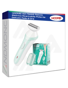 HOOMEI HM-7566G Rasoio Elettrico Ricaricabile Potente...