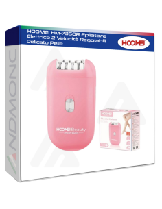 HOOMEI HM-7350R Epilatore Elettrico 2 Velocità Regolabili...