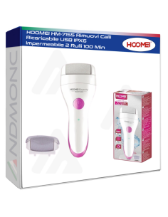 HOOMEI HM-7155 Rimuovi Calli Ricaricabile USB IPX6...