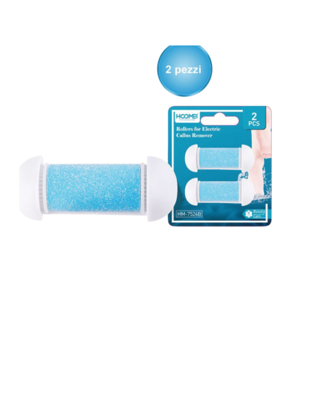 2x Testine di Ricambio per Pedicure HM-7524B