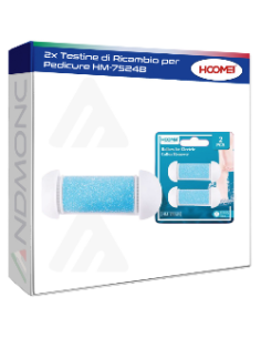 2x Testine di Ricambio per Pedicure HM-7524B
