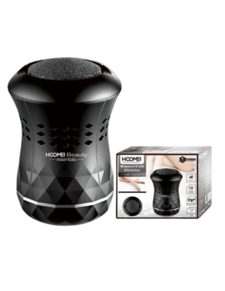 HOOMEI HM-7368B Rimuovi Calli Elettrico 2 Velocità USB Ricaricabile Testa Rotant