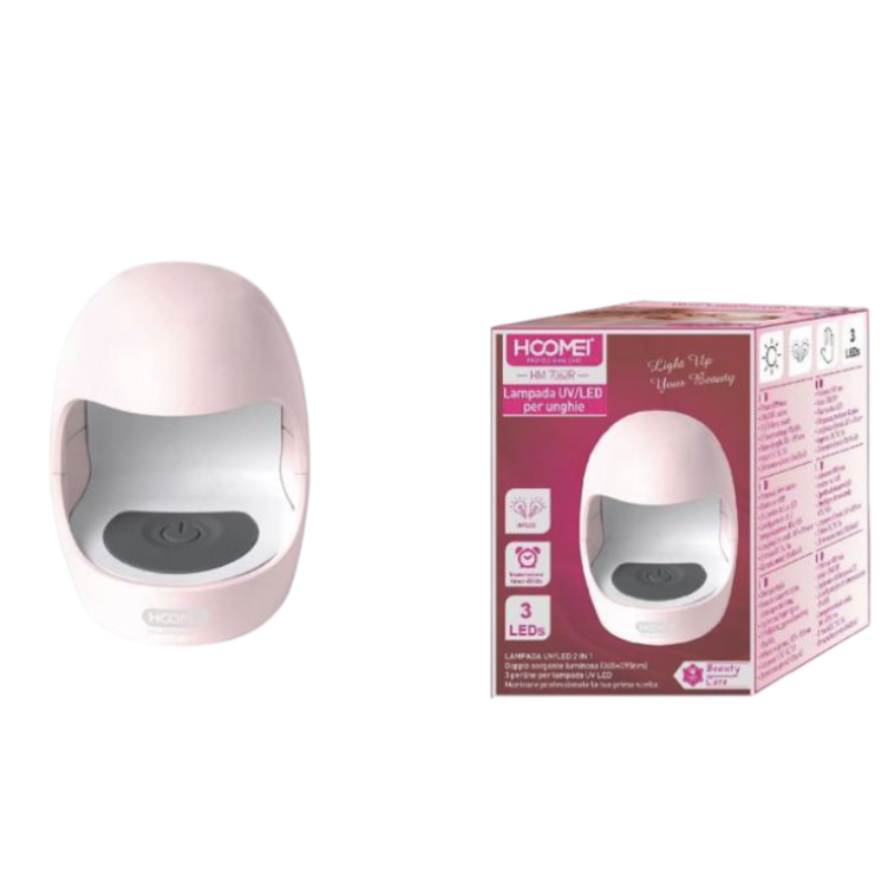 HOOMEI HM-7062R Lampada UV LED Unghie 6W 2...