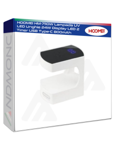 HOOMEI HM-7110W Lampada UV LED Unghie 24W Display LED 2...