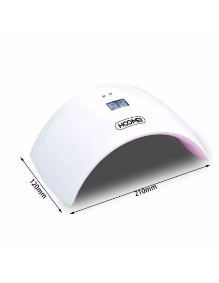 HOOMEI HM-7340 Lampada UV LED Unghie 24W Regolabile IPX7 USB 5 Livelli Vibrazion