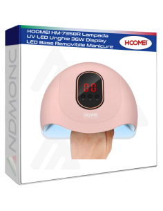 HOOMEI HM-7358R Lampada UV LED Unghie 36W Display LED...
