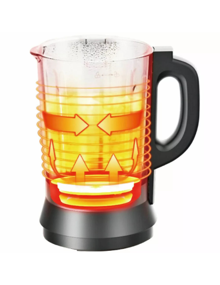 Blender Frullatore Elettrico Tritaghiaccio Multifunzione Professional 1400W 6795