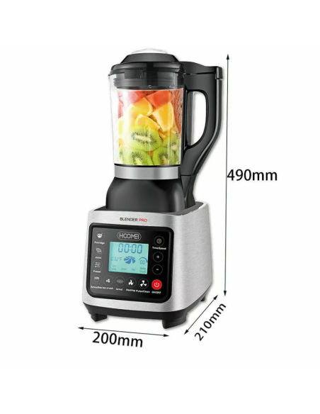 Blender Frullatore Elettrico Tritaghiaccio Multifunzione Professional 1400W 6795