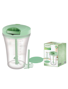HOOMEI HM-6346 Tritatutto Manuale & Set Frullatore 900ml... 2