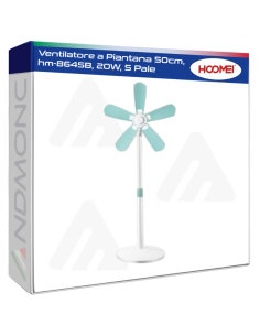 Ventilatore a Piantana , hm8645b, potenza 20W, diametro...