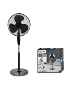 Ventilatore a Piantana, 45W, altezza regolabile max... 2