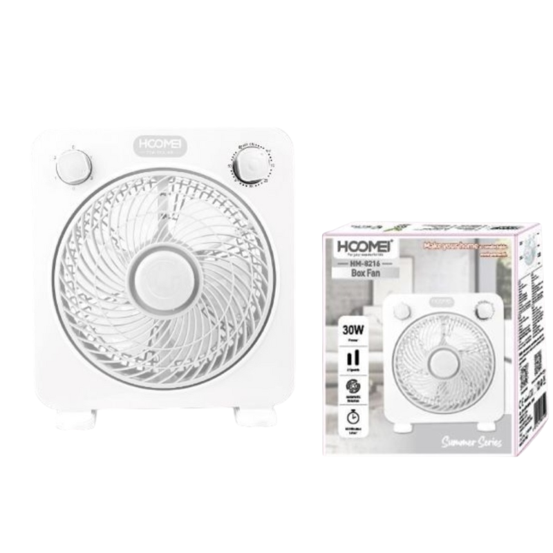 Ventilatore Box 30CM, 40W, 2 velocità, HM-8216
