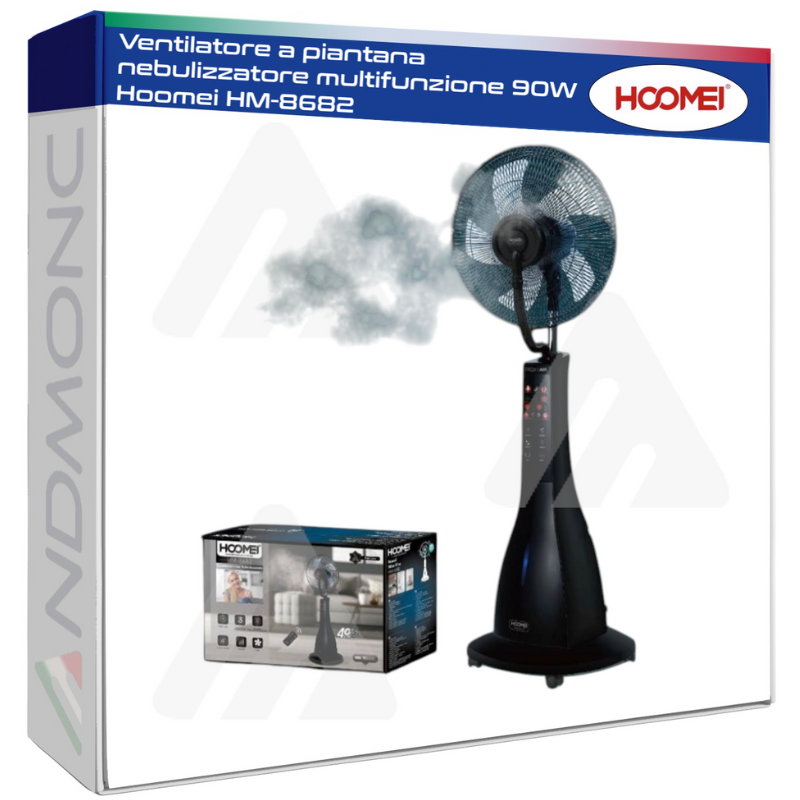 Ventilatore a piantana nebulizzatore...