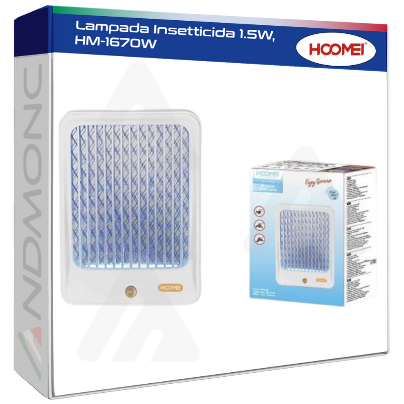 Lampada Insetticida 1.5W, HM-1670W