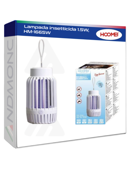 Lampada insetticida 1.5W, HM-1665W