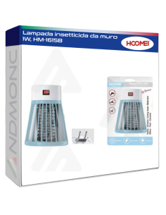 Lampada insetticida da muro 1W, HM-1615B