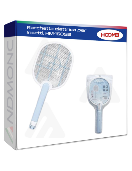 Racchetta elettrica per Insetti, HM-1605B