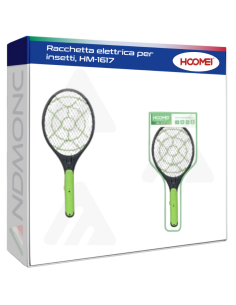 Racchetta elettrica per insetti, HM-1617