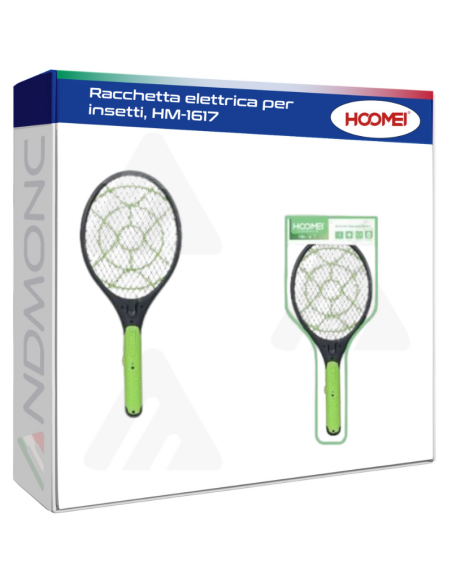 Racchetta elettrica per insetti, HM-1617