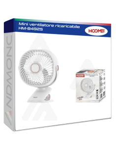 Mini ventilatore ricaricabile HM-8492S