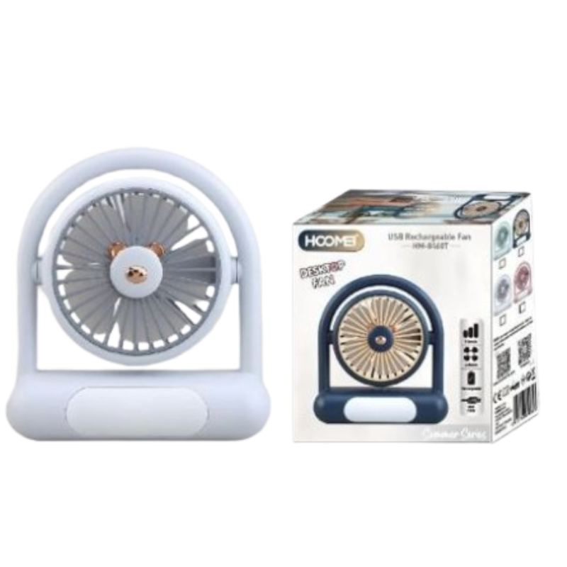 Mini ventilatore ricaricabile HM-8460T