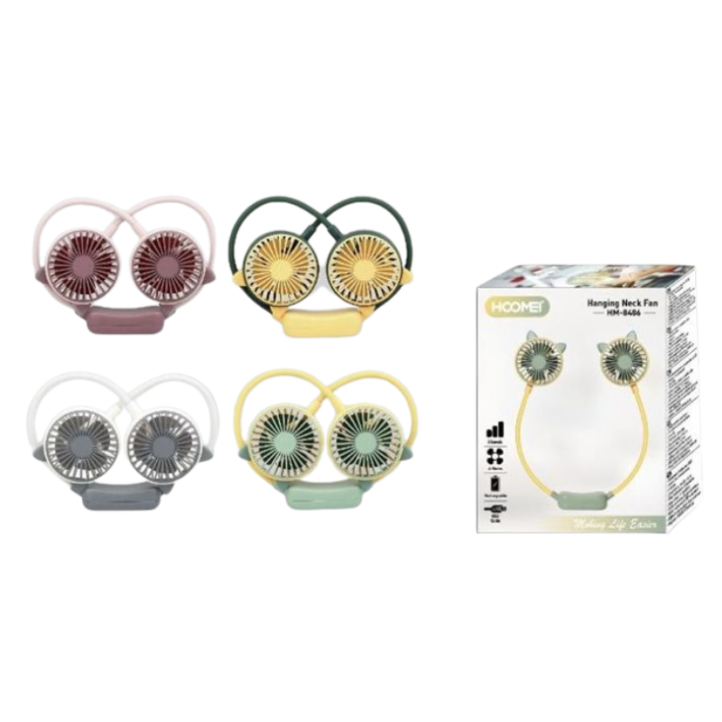 Ventilatore da collo ricaricabile HM-8486