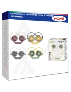Ventilatore da collo ricaricabile HM-8486