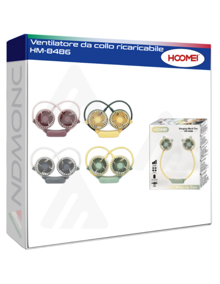 Ventilatore da collo ricaricabile HM-8486
