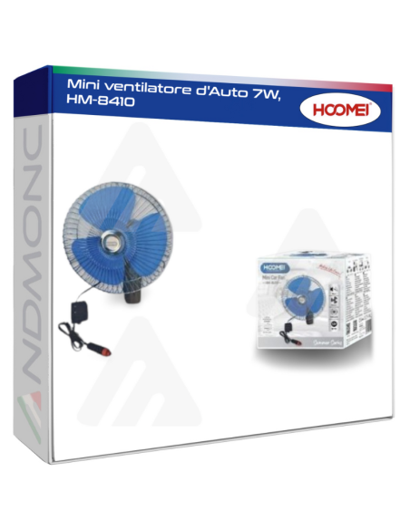 Mini ventilatore d'Auto 7W, HM-8410