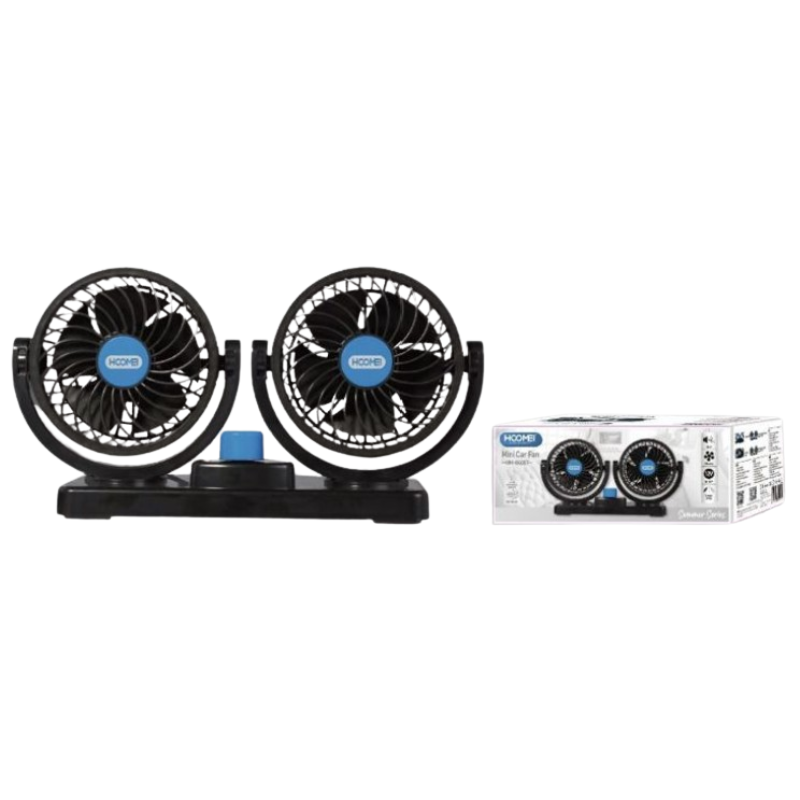 Mini ventilatore a USB e 12V 7W, HM-8408T