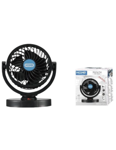 Mini ventilatore a USB e 12V 5W, HM-8406