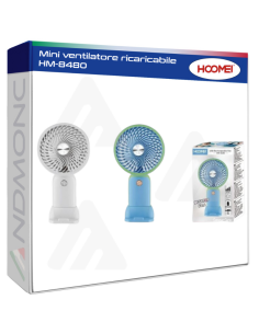 Mini ventilatore ricaricabile HM-8480