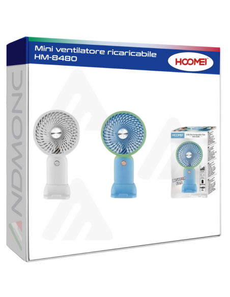 Mini ventilatore ricaricabile HM-8480