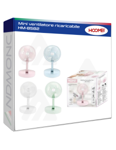 Mini ventilatore ricaricabile HM-8582