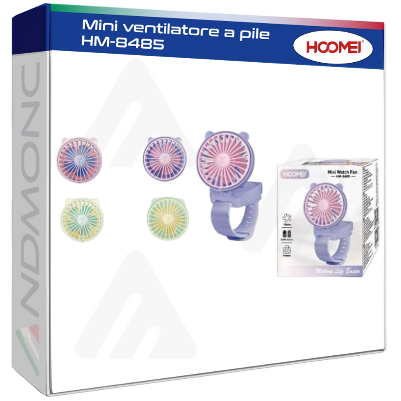 Mini ventilatore a pile HM-8485
