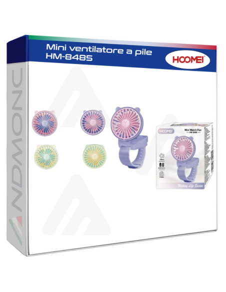 Mini ventilatore a pile HM-8485