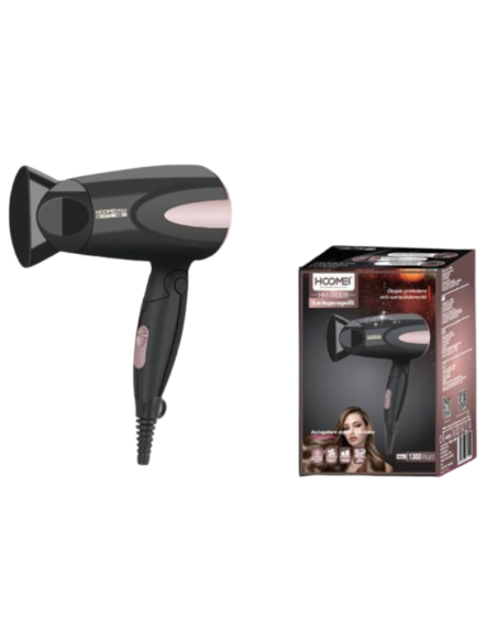 Asciugacapelli pieghevole 1300W HM-7630B